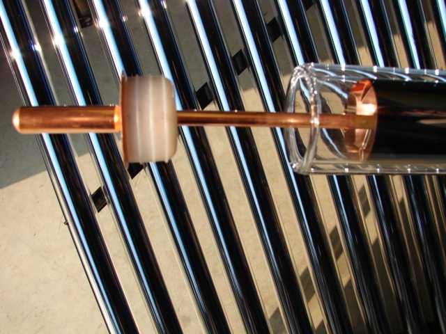 PANNELLO SOLARE SOTTOVUOTO CON 15 TUBI  HEAT PIPE